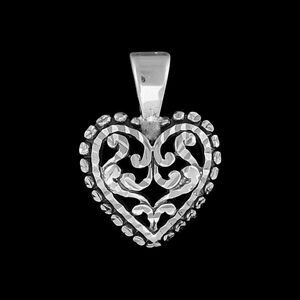 Heart Pendant, 925 Sterling Silver Pendant, Love Jewelry, True Love Pendant,...